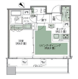 スカイフォレストレジデンスの間取り