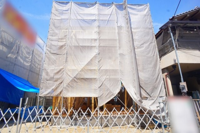 【外観】 | 東大阪市東鴻池町5丁目　【2号棟/全2棟】 | 【只今建築中！2026年8月30日現在☆】
