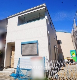 【外観】 | 東大阪市東鴻池町5丁目　【1号棟/全2棟】 | 【1号棟】駐車2台可能♪太陽光発電システム5.28kw搭載☆耐震構造☆（耐震等級3相当）ローン返済目安：月々約96276円（頭金0円、変動金利0.875％、返済期間40年、ボーナス払い無しで試算です）