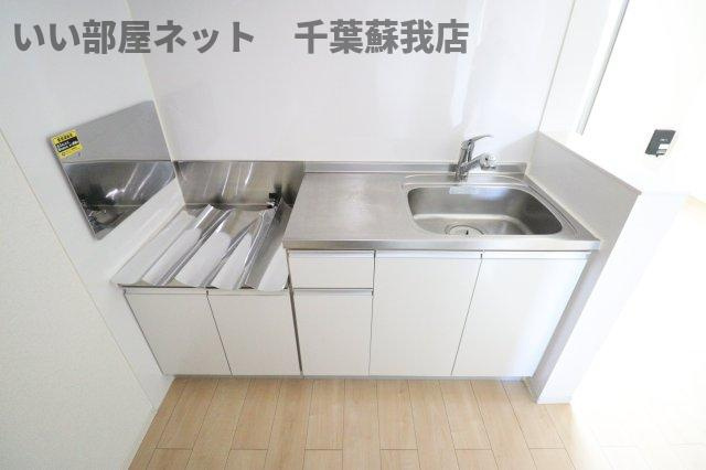 レモンハウスⅡのキッチン|お料理しやすいキッチンです