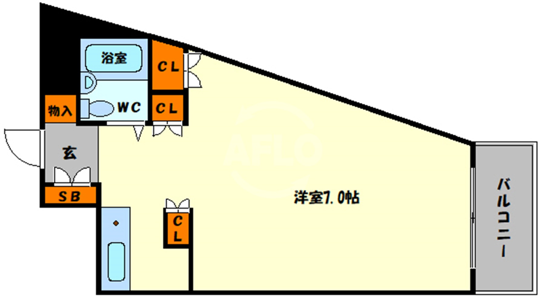 エトワール北梅田の間取り|エトワール北梅田　間取り