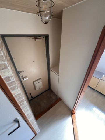 ソレイユパレスの玄関