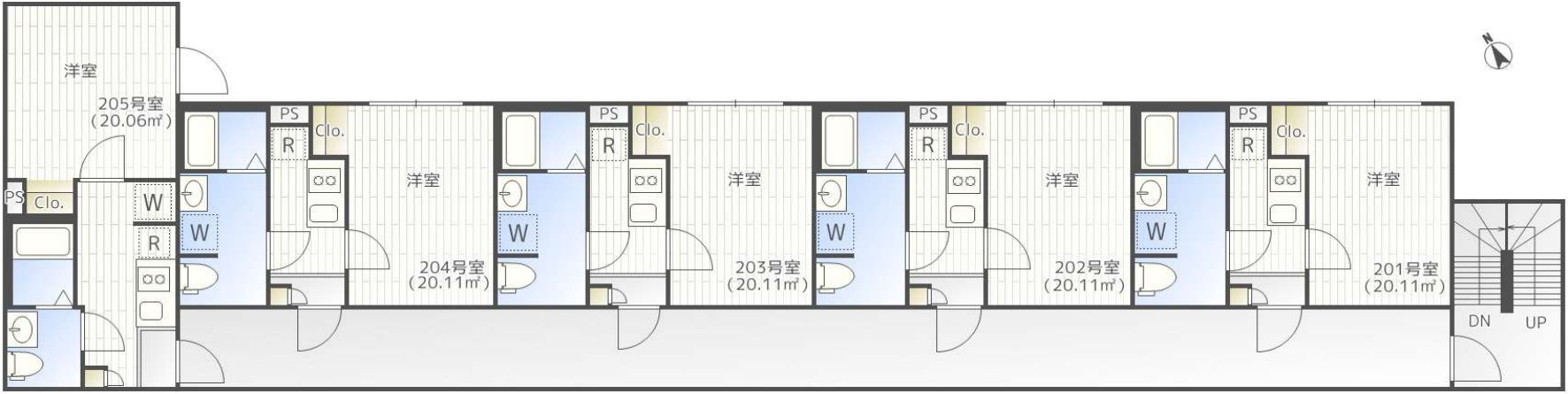 Prendre ASOの間取り