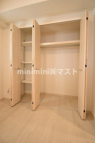 グランデカワノなにわ離宮の収納|4F～６Fの床や建具の色は変わります。