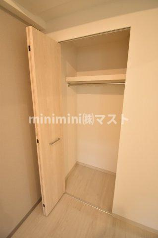 グランデカワノなにわ離宮の収納|4F～６Fの床や建具の色は変わります。