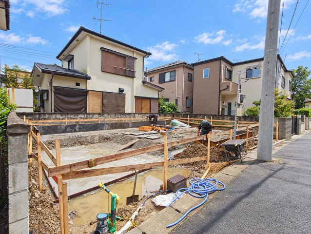 吉川市　栄町　新築戸建　全1棟の外観|外観です