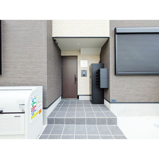 テラス新柴又Ⅱのエントランス