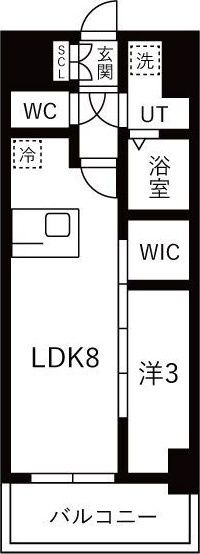 メイクスアート浄心の間取り