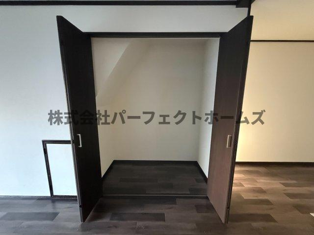 招提南町テラスハウスの収納|十分な収納スペースがあります
