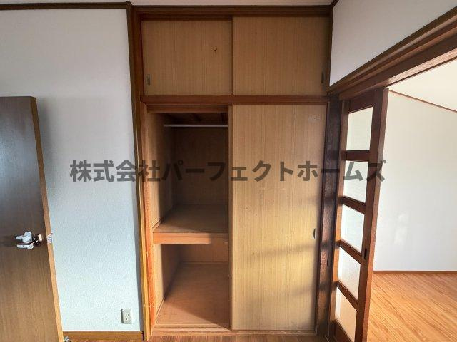 招提南町テラスハウスの収納|たっぷりとした収納スペースです