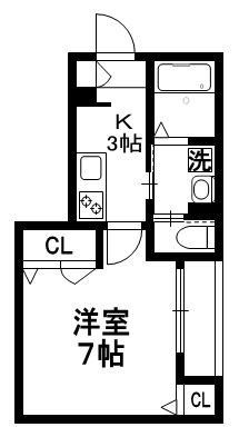 CLEMATIS 2の間取り|★角部屋です★