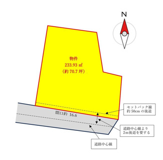 【土地図】 | 桜川市岩瀬70坪売地
