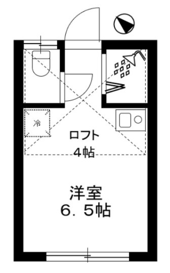 クレセール赤羽の間取り