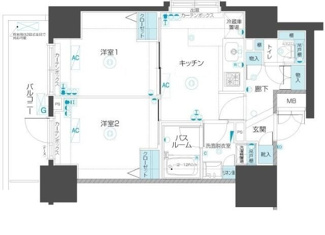 【間取り】 | フェニックス板橋大山 | 間取りです。