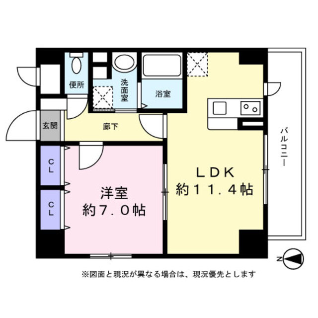 リオアルデ追分の間取り