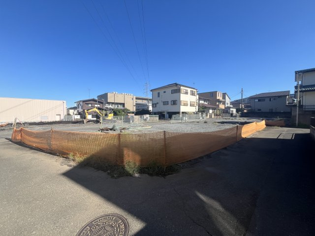 入間市上藤沢【売地4区画】の前面道路含む現地写真|前面道路含む現地写真です