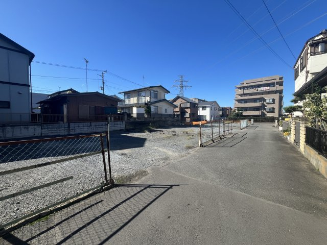 入間市上藤沢【売地4区画】の前面道路含む現地写真|前面道路含む現地写真です