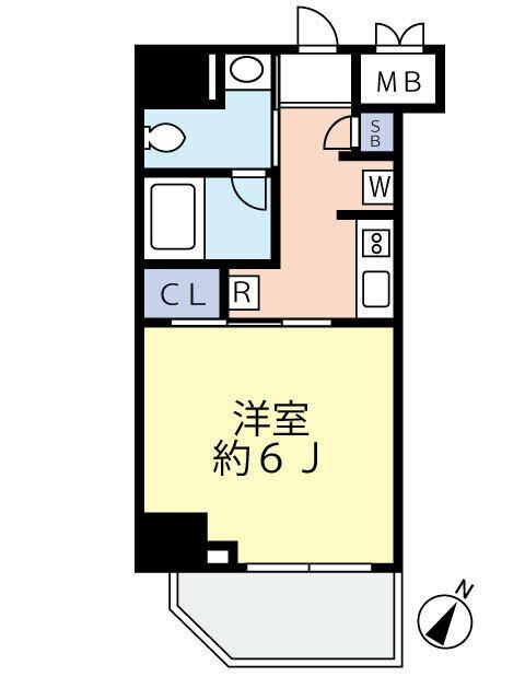 グランヴァン板橋本町Ⅱの間取り