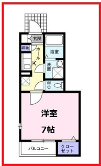【間取り】 | プライム　コートＡ