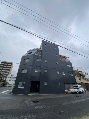 広島市西区西観音町の賃貸マンションの外観