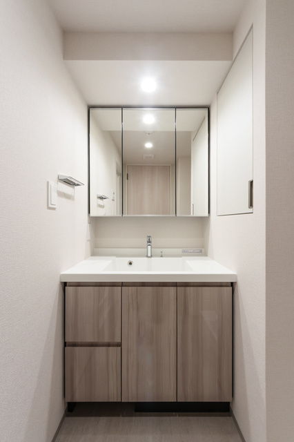 パークアクシス横浜伊勢佐木町通りの洗面所|※写真は同タイプ住戸です。
