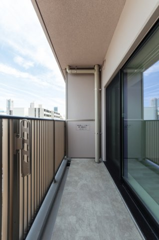 パークアクシス横浜伊勢佐木町通りのバルコニー|※写真は同タイプ住戸です。
