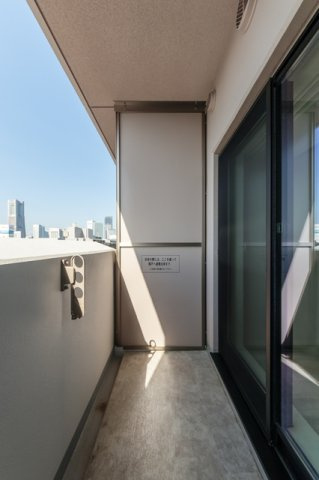 パークアクシス横浜伊勢佐木町通りのバルコニー|※写真は同タイプ住戸です。