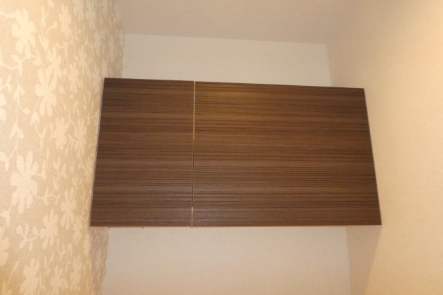 倉敷市八王寺町の賃貸マンションのトイレ|トイレ棚