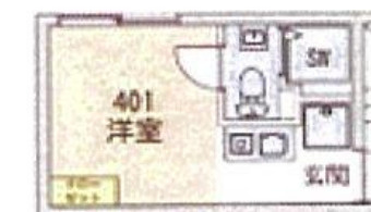 豊島区池袋３丁目の賃貸マンションの間取り