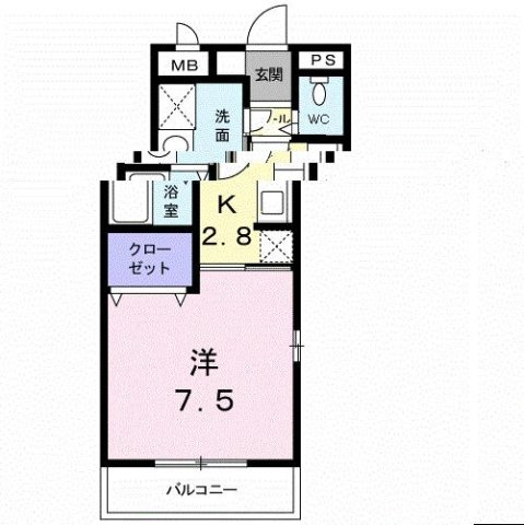 マヤラク大倉山の間取り
