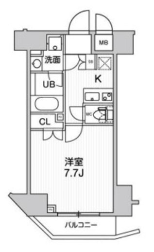 グランド神楽坂の間取り