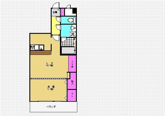 コンフォート大泉学園Ⅱの間取り