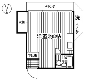 【間取り】 | 第一中清ビル
