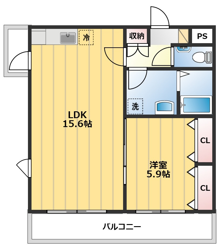 アルテーリアの間取り