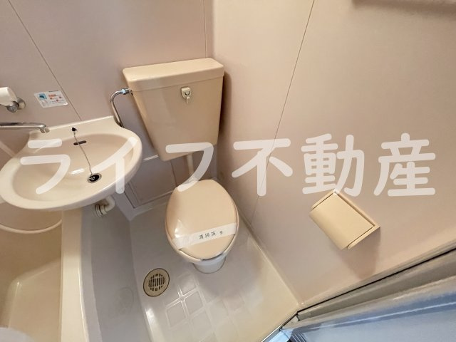 バッハレジデンス長瀬のトイレ|清潔感のあるトイレです