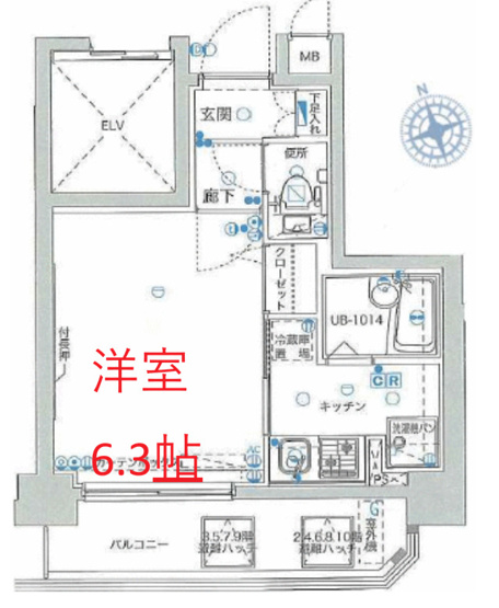 【間取り】 | Verona空港西Lusso
