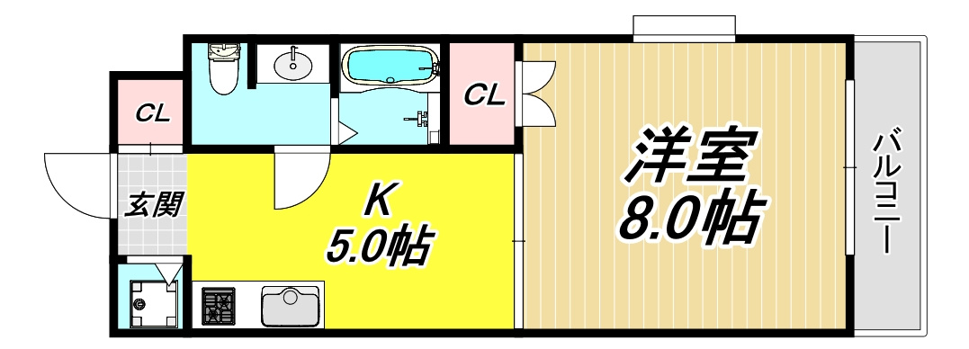 セレーノルーチェの間取り