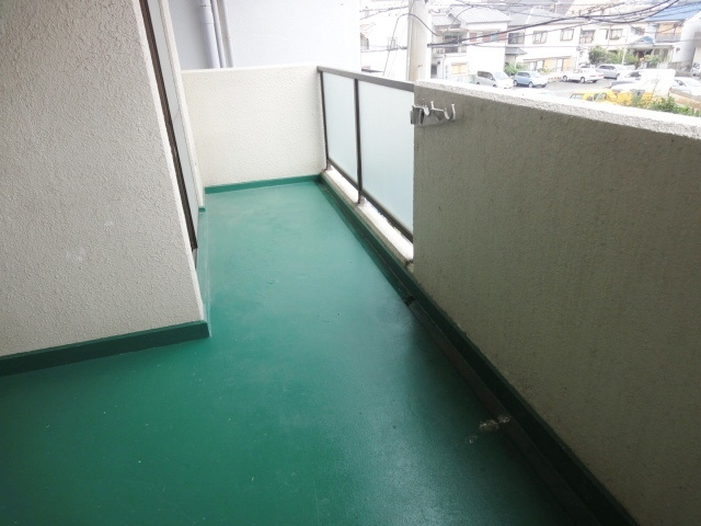 宝塚グリーンハイツIのバルコニー