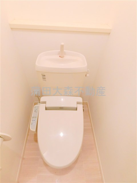 レオーノのトイレ|温水洗浄便座付きのトイレ　