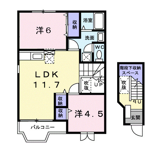 ピースフル南青山の間取り|間取図
