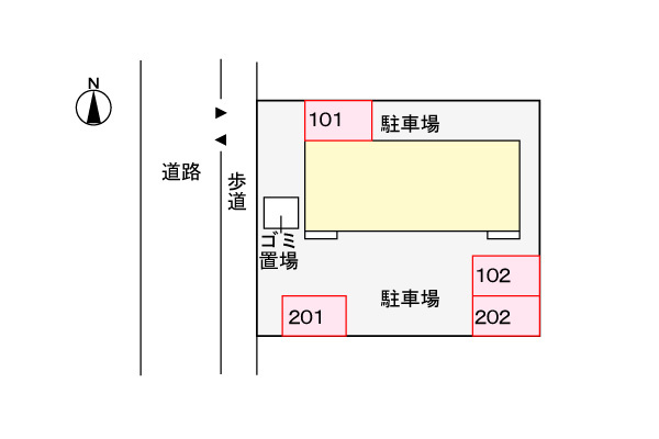 ピースフル南青山の駐車場|駐車場