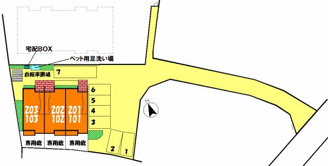 エリオットの駐車場|駐車場