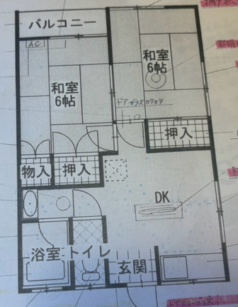 山形県酒田市　1棟アパートの間取り