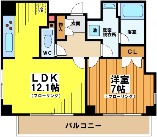 【間取り】 | ステラア浜田山