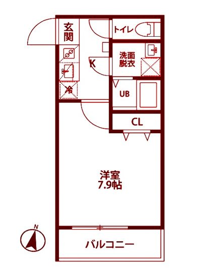 【間取り】 | Sky Nagatsuta　