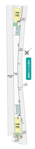 久喜市西大輪（全2棟）2号棟　区画図