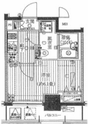 プレール・ドゥーク本所吾妻橋の間取り|間取りです。