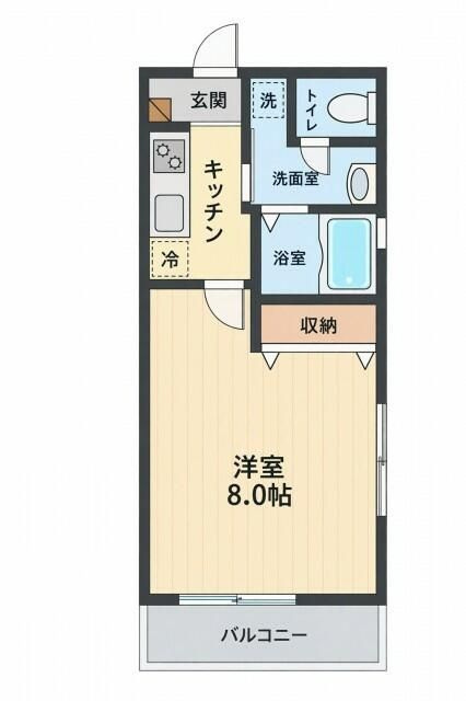 Ｎ・Ｋハイツの間取り|間取りです。