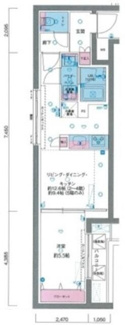 【間取り】 | ジェノヴィア東向島スカイガーデン | 間取りです。