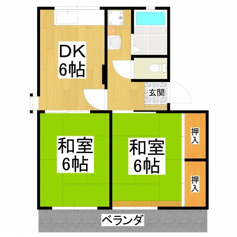 【間取り】 | サトミハイツ